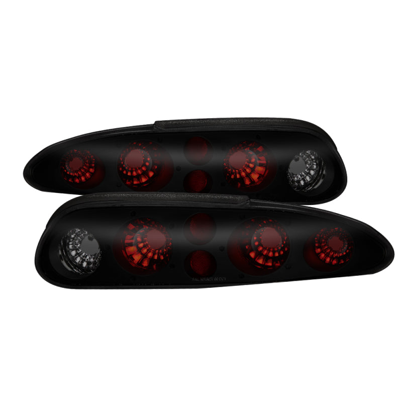 xTune Chevy Camaro 93-02 Euro Style Tail Lights - Black Smoked ALT-JH-CCAM98-BSM SPYDER Tail Lights AXOPROS
