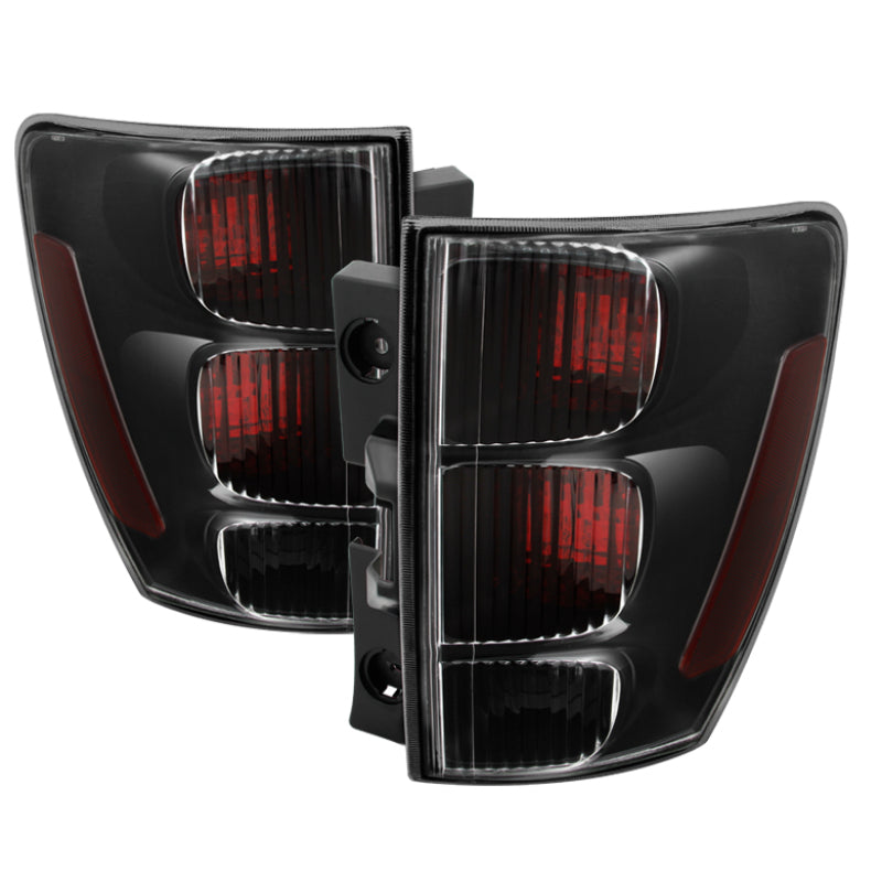 Xtune Chevy Equinox 05-09 OEM Style Tail Lights -Black ALT-JH-CEQ05-OE-RSM SPYDER Tail Lights  AXOPROS