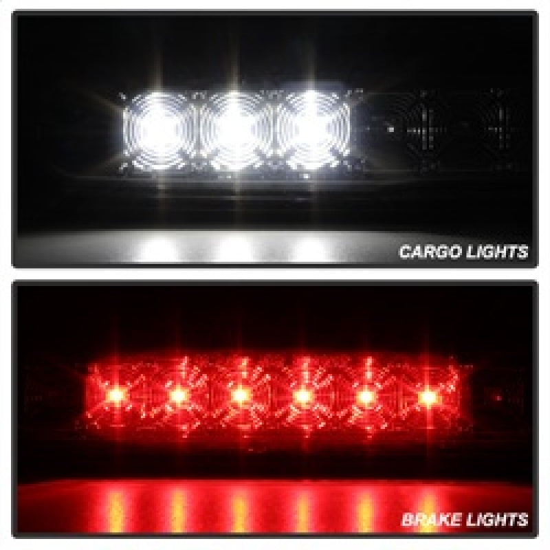 xTune Chevy Silverado 07-13 / GMC Sierra 07-13 LED 3RD Brake Light - Smoked BKL-CSIL07-LED-SM SPYDER Brake Lights AXOPROS