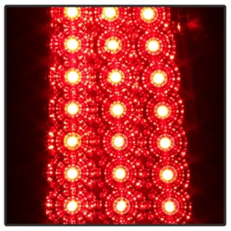 Xtune Chevy Silverado 1500/2500/3500 03-06 LED Tail Lights Red Clear ALT-ON-CS03-LED-RC SPYDER Tail Lights  AXOPROS