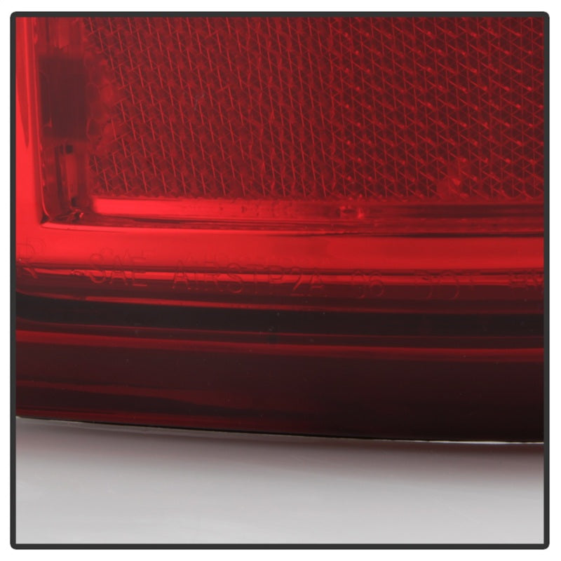 Xtune Chevy Silverado 1500/2500/3500 99-02 LED Tail Lights Red Clear ALT-ON-CS99-LED-RC SPYDER Tail Lights  AXOPROS