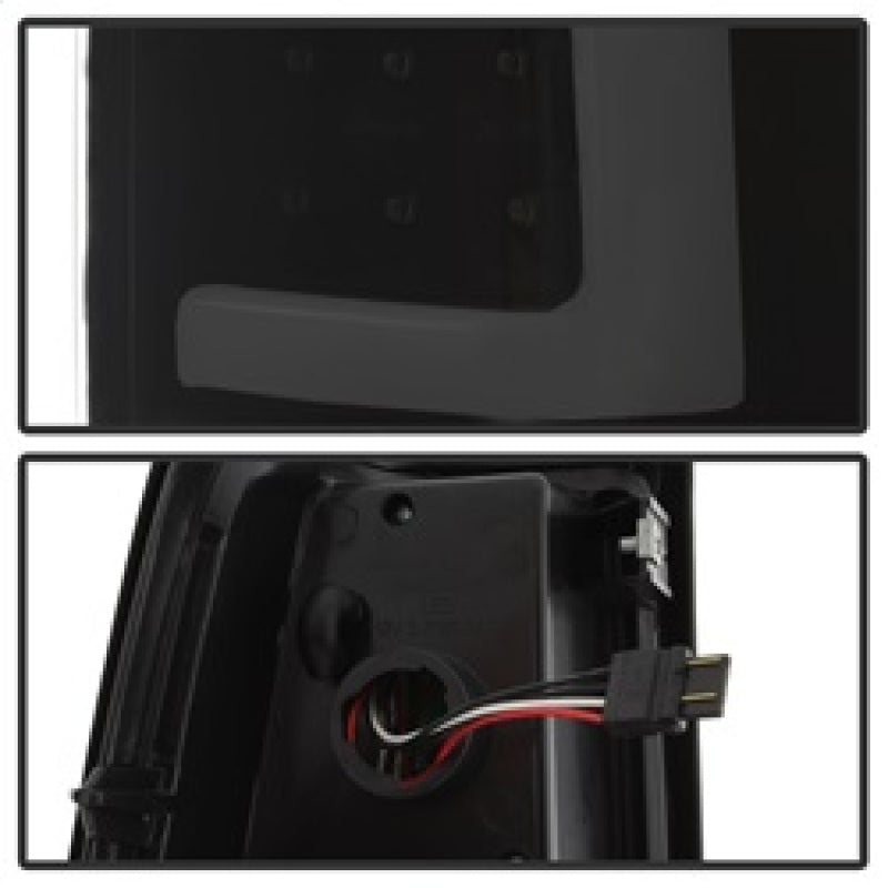 xTune Chevy Silverado 1500/2500/3500 99-02 Version 3 Tail Lights Black Smoke ALT-ON-CS99V3-LBLED-BSM SPYDER Tail Lights  AXOPROS