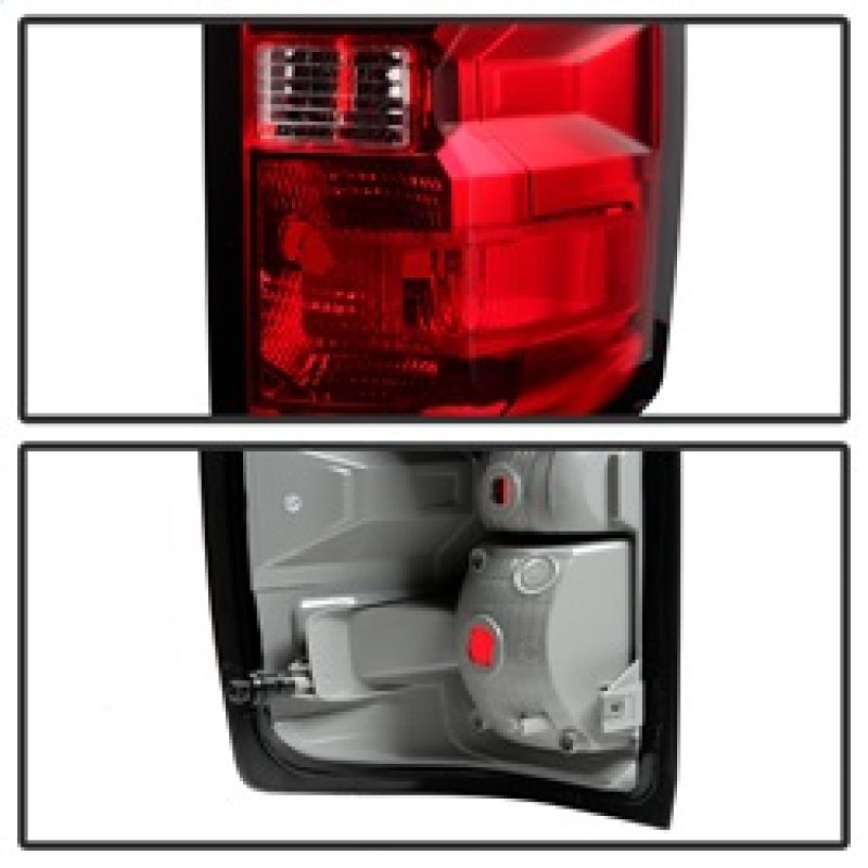 Xtune Chevy Silverado 2014-2016 Passenger Side Tail Lights - OEM Right ALT-JH-CS14-OE-R SPYDER Tail Lights  AXOPROS