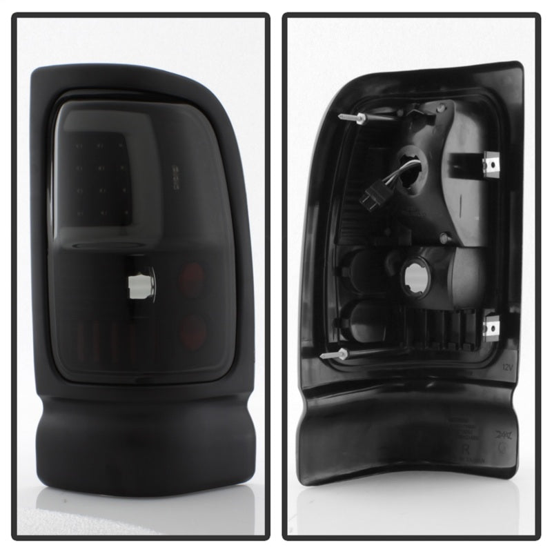 xTune Dodge Ram 1500 94-01 Tail Lights - Light Bar LED - Black ALT-ON-DRAM94V3-LBLED-BSM SPYDER Tail Lights AXOPROS