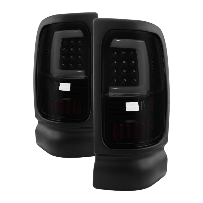 xTune Dodge Ram 1500 94-01 Tail Lights - Light Bar LED - Black ALT-ON-DRAM94V3-LBLED-BSM SPYDER Tail Lights AXOPROS