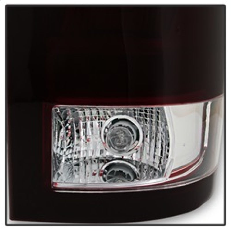 Xtune GMC Sierra 2007-2013 OEM Style Tail Light Red Smoked ALT-JH-GS07-OE-RSM SPYDER Tail Lights  AXOPROS