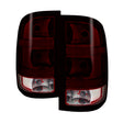 Xtune GMC Sierra 2007-2013 OEM Style Tail Light Red Smoked ALT-JH-GS07-OE-RSM SPYDER Tail Lights  AXOPROS