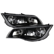 xTune Saturn ION Coupe 03-07 (Not Sedan) OEM Style Headlights - Black HD-JH-SAION-2D-BK SPYDER Headlights  AXOPROS