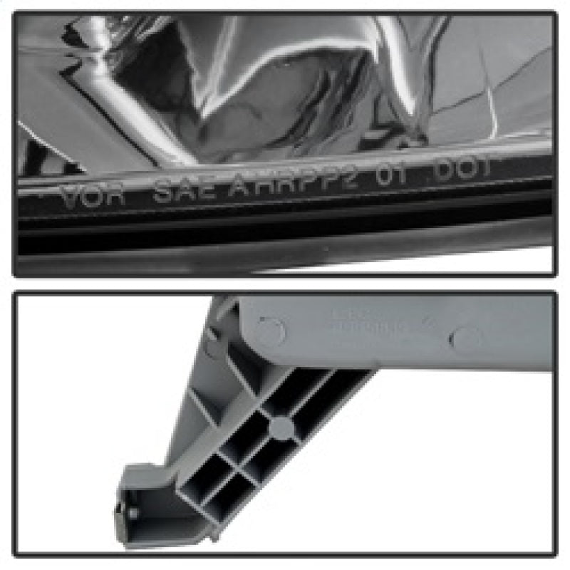 Xtune Toyota 4Runner 03-05 Crystal Headlights Black HD-JH-T4R03-AM-BK SPYDER Headlights AXOPROS