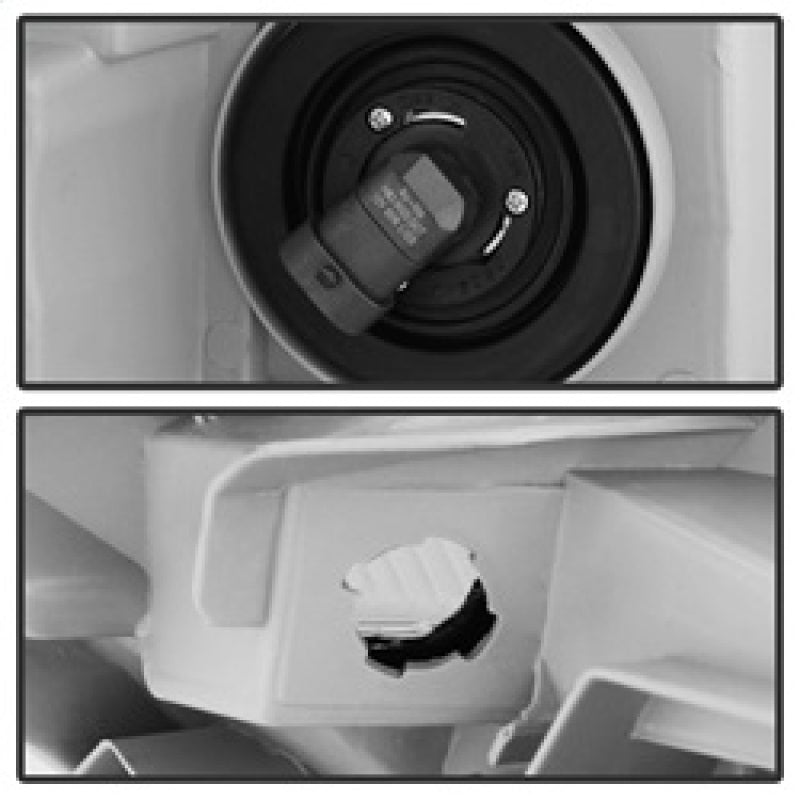 Xtune Toyota 4Runner 03-05 Crystal Headlights Black HD-JH-T4R03-AM-BK SPYDER Headlights AXOPROS