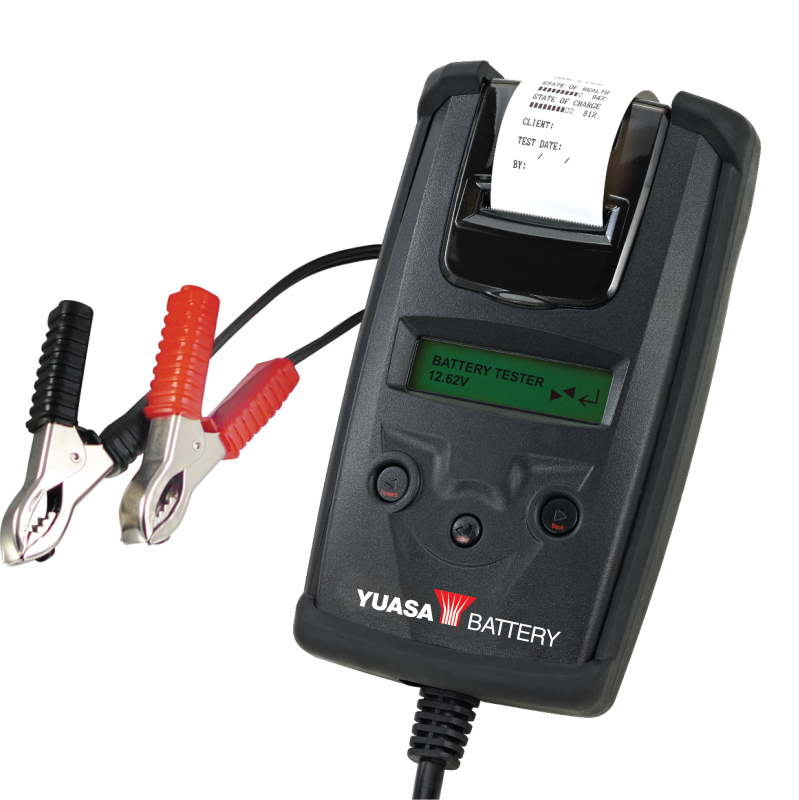 Yuasa Digital Battery Print Tester Yuasa Battery Battery Accessories AXOPROS