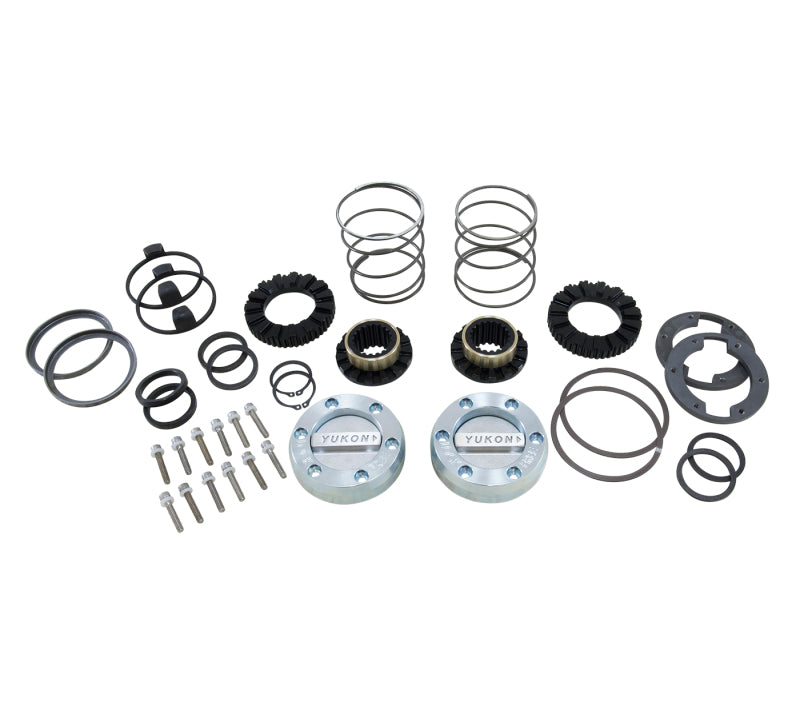 Yukon Gear Hardcore Locking Hub Set For GM 8.5in Front & Dana 44 / 19 Spline Yukon Gear & Axle Differential Install Kits AXOPROS