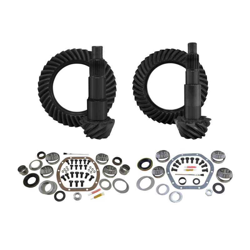 Yukon Gear & Install Kit Package For Jeep JK Non-Rubicon in a 4.88 Ratio Yukon Gear & Axle Differential Install Kits  AXOPROS