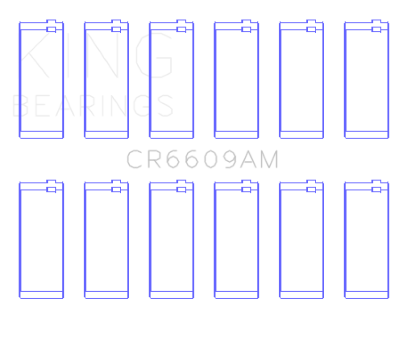 King BMW M30/M32/B35 Performance Rod Bearing Set King Engine Bearings Bearings  AXOPROS