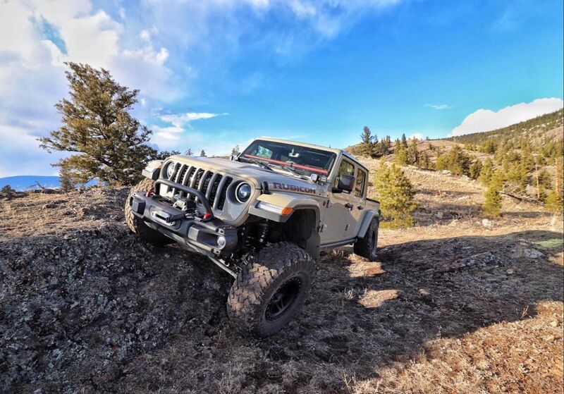 Oracle Oculus Bi-LED Projector Headlights for Jeep JL/Gladiator JT - Matte Blk - 5500K ORACLE Lighting Headlights  AXOPROS