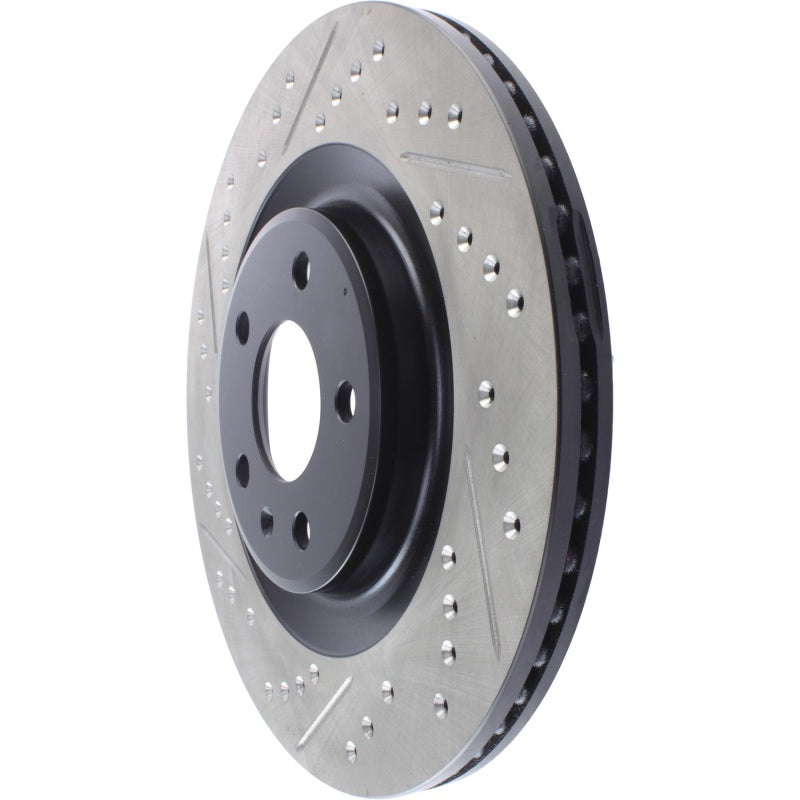 StopTech Slotted & Drilled Sport Brake Rotor Stoptech Brake Rotors - Slot & Drilled  AXOPROS