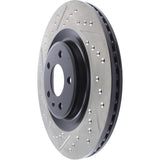 StopTech Slotted & Drilled Sport Brake Rotor Stoptech Brake Rotors - Slot & Drilled  AXOPROS