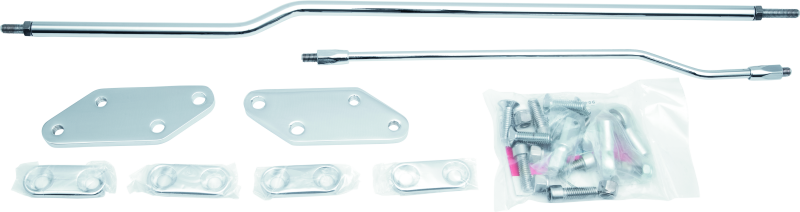 Kuryakyn 03-08 Dyna Forward Control Extenders Chrome Kuryakyn Footpegs  AXOPROS