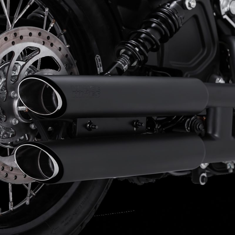 Vance & Hines 15-20 Harley Davidson Indian Scout Twin Slash 3in PCX Slip-On Exhaust Vance and Hines Motorcycle Slip-On  AXOPROS