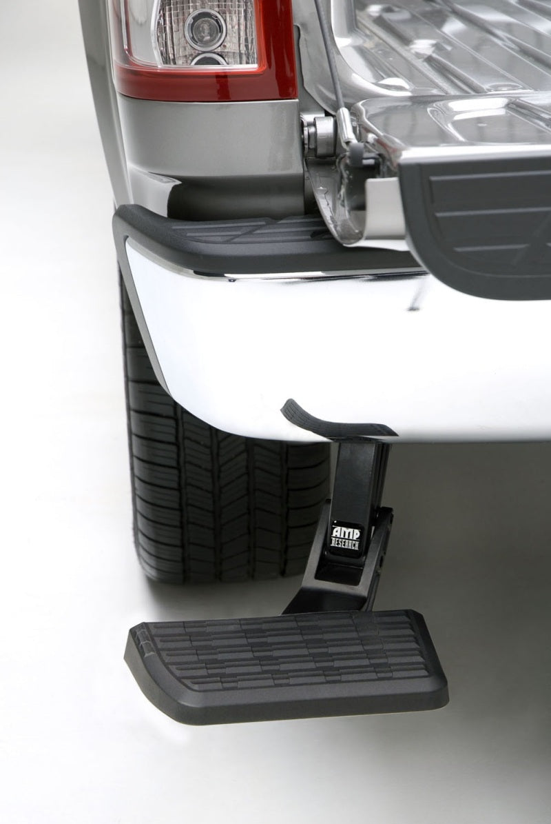 AMP Research 2007-2013 Chevrolet Silverado 1500 BedStep - Black AMP Research Bed Steps  AXOPROS