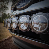 KC HiLiTES 6in. Light Shield for Gravity Pro6 LED Lights (Single) - Clear KC HiLiTES Light Covers and Guards  AXOPROS