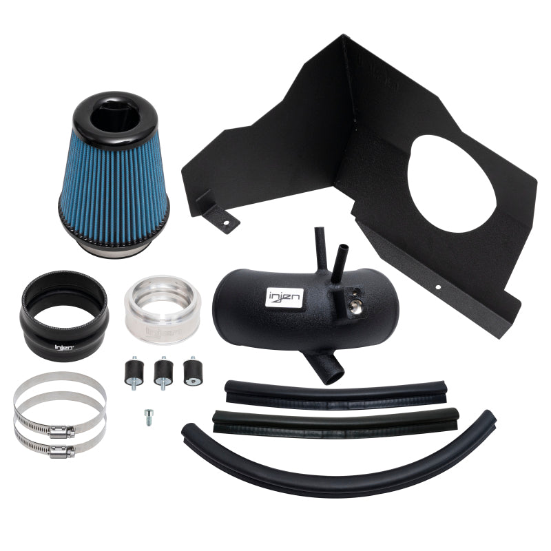 Injen 22-23 Kia Stinger 2.5L Turbo L4 Wrinkle Black Short Ram Tuned Intake System Injen Cold Air Intakes  AXOPROS