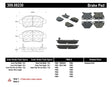 StopTech Performance 00-05 Celica GT-S Rear Brake Pads Stoptech Brake Pads - Performance  AXOPROS