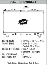 CSF 12-15 Chevrolet Camaro SS Radiator CSF Radiators  AXOPROS