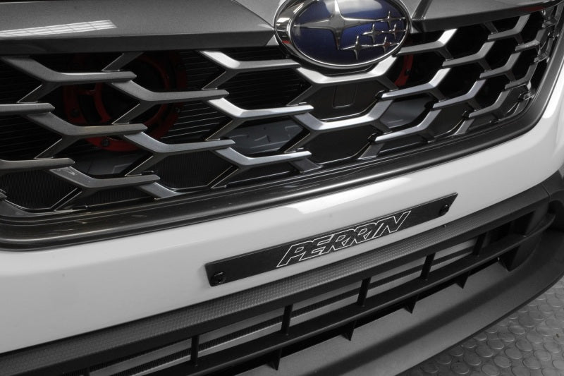 PERRIN 22-25 Subaru WRX License Plate Delete - Black Perrin Performance License Plate Relocation  AXOPROS