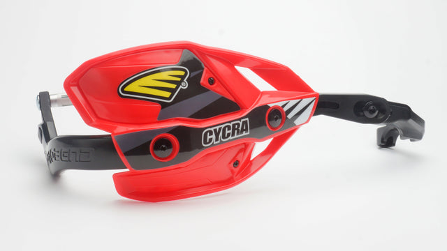 Cycra Probend Ultra w/Clamp 7/8 in. - Red Cycra Hand Guards  AXOPROS