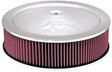 K&N 14in Red Custom Air Cleaner Assembly - 5.125in ID x 14in OD x 3.75in H x 1.25in Drop Base K&N Engineering Carburetor Air Cleaners  AXOPROS