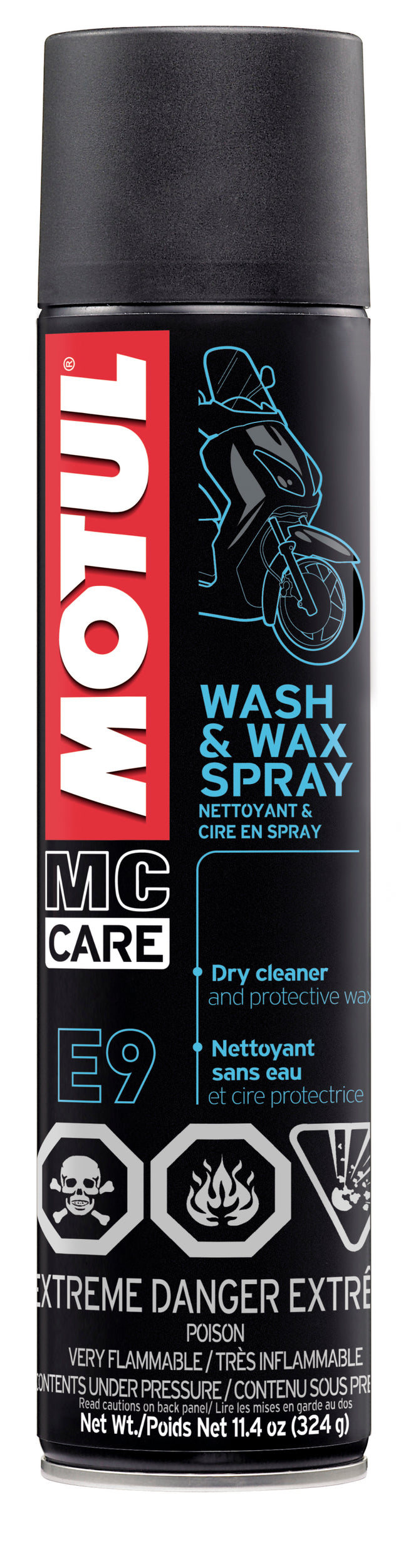 Motul 11.4oz Cleaners WASH & WAX - Body & Paint Cleaner Motul Washes & Soaps  AXOPROS