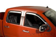 Putco 14-14 Chevrolet Silverado HD - Crew Cab (Set of 4) Element Chrome Window Visors Putco Wind Deflectors  AXOPROS
