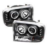 Spyder Ford F250 Super Duty 99-04 Projector Version 2 LED Halo LED Chrm PRO-YD-FF25099-1P-G2-C SPYDER Headlights  AXOPROS