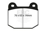 EBC 03-04 Infiniti G35 3.5 (Manual) (Brembo) Redstuff Rear Brake Pads EBC Brake Pads - Performance  AXOPROS