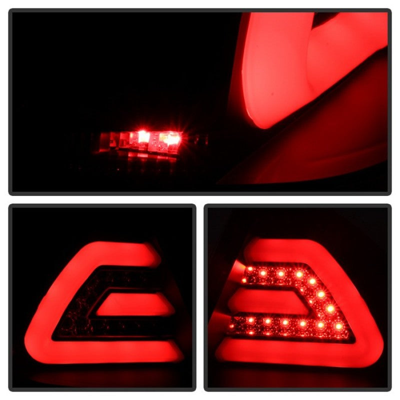Spyder Chevy Impala 2006-2013 LED Tail Lights Black ALT-YD-CHIP06-LED-BK SPYDER Tail Lights  AXOPROS