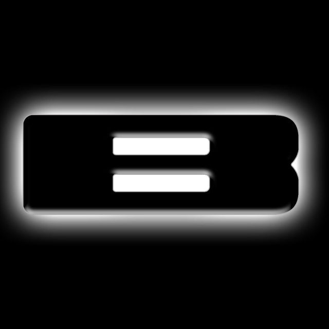 ORACLE Lighting Universal Illuminated LED Letter Badges - Matte Blk Surface Finish - B SEE WARRANTY ORACLE Lighting Light Accessories and Wiring  AXOPROS