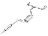 AWE 2022 VW GTI MK8 Touring Edition Exhaust - Chrome Silver Tips AWE Tuning Catback  AXOPROS
