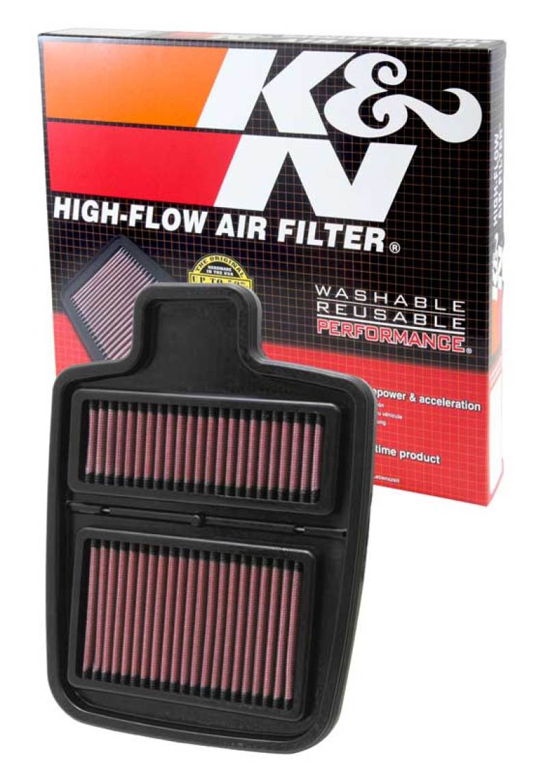 K&N Replacement Air Filter - 10.625in O/S L x 7.625in O/S W x .688in H for Arctic Cat K&N Engineering Air Filters - Drop In  AXOPROS
