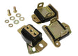 Energy Suspension 67-72 Camaro/64-72 Chevelle/63-82 Corvette Black Zinc 2 Engine & 1 Trans Mount Set Energy Suspension Bushing Kits  AXOPROS