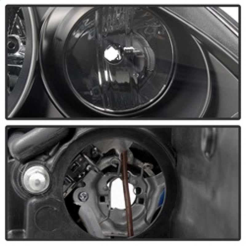 Spyder Porsche Cayenne 03-06 Projector Xenon/HID Model- DRL LED Blk PRO-YD-PCAY03-HID-DRL-BK SPYDER Headlights  AXOPROS