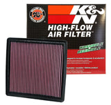 K&N 09-13 Ford F150 / 08-13 F250/F350/450/550 SD / 10-13 F150 SVT Raptor Drop In Air Filter K&N Engineering Air Filters - Drop In  AXOPROS