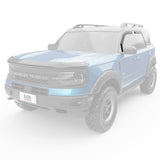 EGR 21-22 Ford Bronco Sport 4 Door In-Channel Window Visors - Dark Smoked (573561) EGR Wind Deflectors  AXOPROS