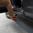 RealTruck 20-24 Jeep Gladiator CC 4dr VoltStep Electric Running Board Kit (Cut/Drill Req.) - Tex Blk Go Rhino Running Boards  AXOPROS