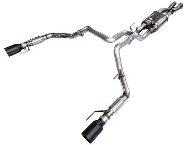 AWE Gen 3 Ford Raptor SwitchPath Exhaust  - Diamond Black Tips AWE Tuning Catback  AXOPROS