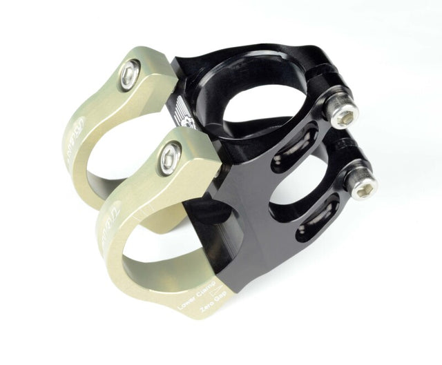 Renthal Apex Stem 31 mm. - Aluminum Gold/Black Renthal Triple Clamp / Trees  AXOPROS