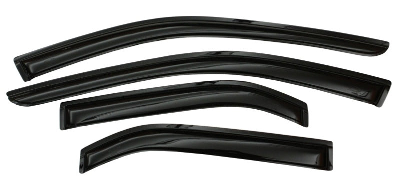AVS 17-19 Nissan Rogue Sport Ventvisor Outside Mount Window Deflectors 4pc - Smoke AVS Wind Deflectors  AXOPROS
