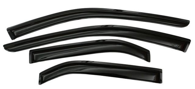 AVS 17-19 Nissan Rogue Sport Ventvisor Outside Mount Window Deflectors 4pc - Smoke AVS Wind Deflectors  AXOPROS
