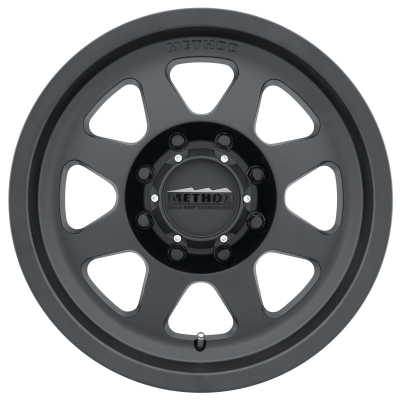 Method MR701 17x9 -12mm Offset 8x6.5 130.81mm CB Matte Black Wheel Method Wheels Wheels - Cast  AXOPROS