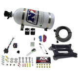 Nitrous Express Nitrous Express 4150 4-BBL/Gasoline Nitrous Kit (50-300HP) w/10lb Bottle Nitrous Systems aftermarket performance part